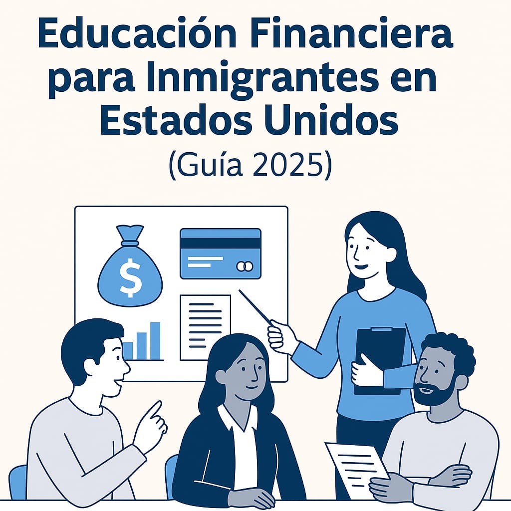 Educación financiera para inmigrantes en Estados Unidos (Guía básica 2025)