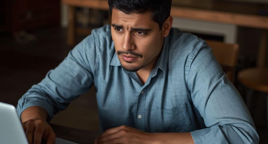 Trabajador inmigrante en Arizona aplicando para desempleo