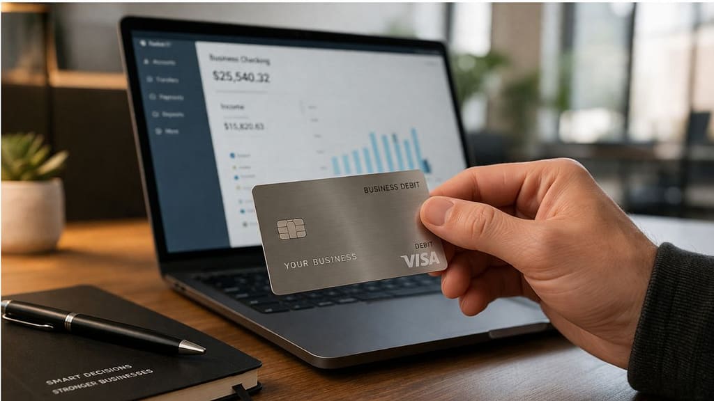 Tarjeta de débito comercial de una LLC para dueños extranjeros en Estados Unidos