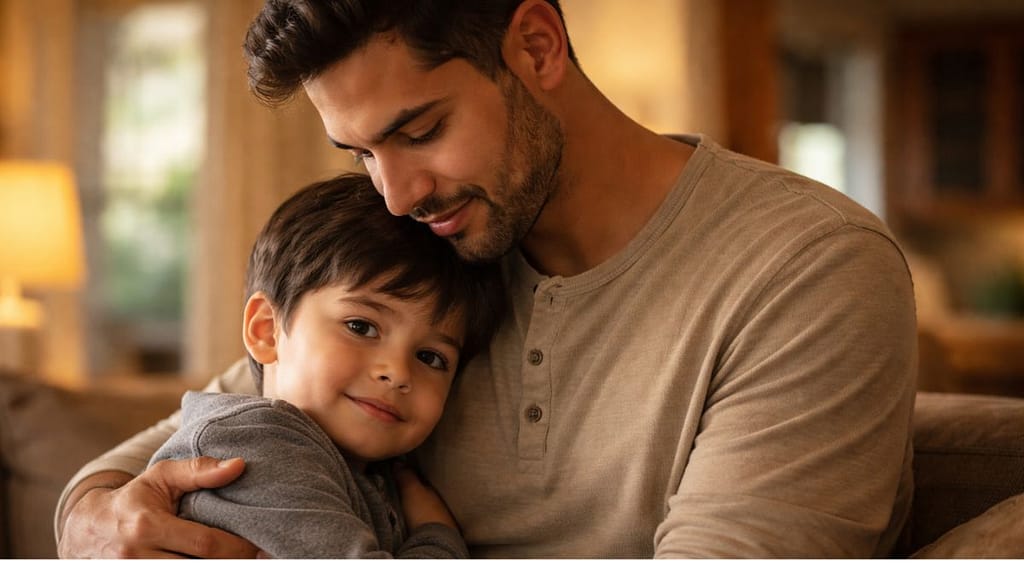 Padre hispano protegiendo a su familia con seguro de vida en Estados Unidos 2026
